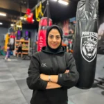 فاطمه یوسفی مربی رزمی و کیک‌بوکسینگ