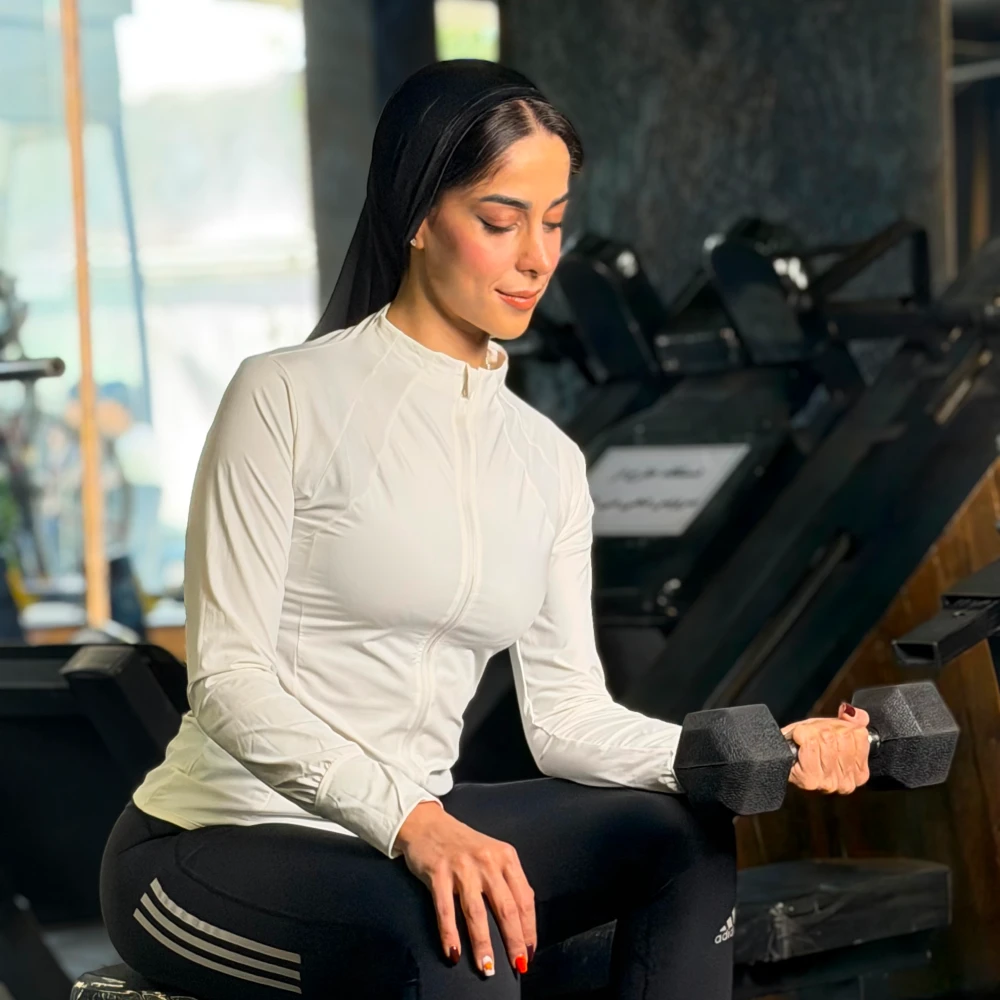 مائده محرابی | مربی ایروبیک ژیمناستیک و فیتنس بانوان